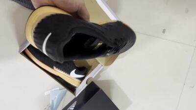 Nike Lunar Gato 2 IC Indoor & Futsal Soccer Shoes - Black/White/Yellow