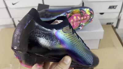 Nike Air Zoom Mercurial Vapor 15 Elite FG Firm Ground Soccer Cleats - Blue/Black/Gold