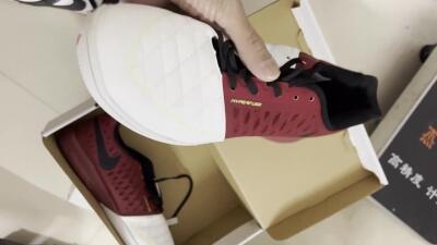 Nike Lunar Gato 2 IC Indoor & Futsal Soccer Shoes - White/Red/Black