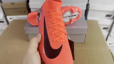 Nike Air Zoom Mercurial Superfly 10 Elite FG Firm Ground Soccer Cleats - Red/Black/White