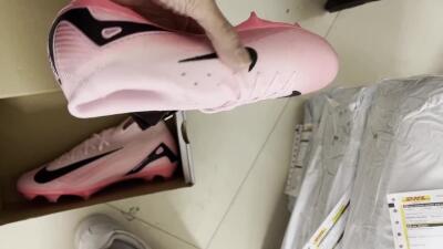 Nike Air Zoom Mercurial Superfly 10 Elite FG Firm Ground Soccer Cleats - Pink/Black