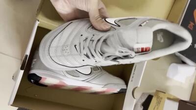 Supre x Nike SB Gato IC Indoor & Futsal Soccer Shoes - Grey/White/Red/Black