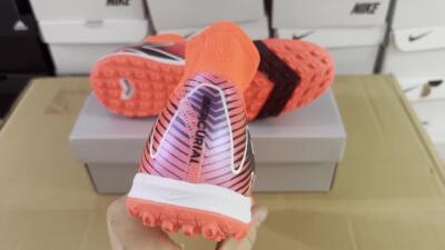 Nike Air Zoom Mercurial Superfly 10 Elite TF Artificial Turf Soccer Shoes - Red/Black/White