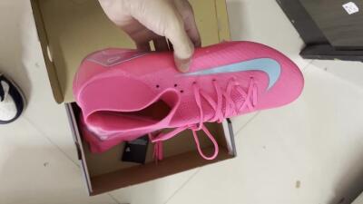 Nike Air Zoom Mercurial Superfly 16 Elite FG Firm Ground Soccer Cleats - Pink/Mint