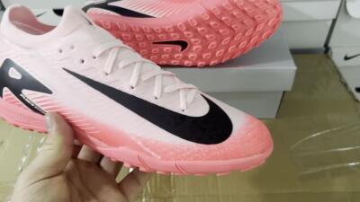Nike Air Zoom Mercurial Vapor 16 Elite TF Artificial Turf Soccer Shoes - Pink/White