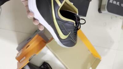 Nike Tiempo Legend 7 Elite R10 TF Artificial Turf Soccer Shoes - Black/Gold/White
