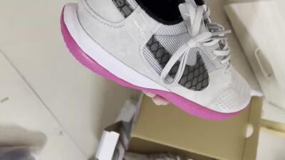 Nike Street Gato IC Indoor & Futsal Soccer Shoes - Grey/Black/Pink