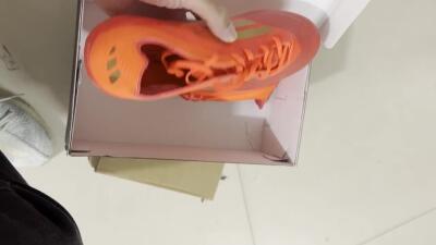 Adidas F50 Elite FG Firm Ground Soccer Cleats - Red/Gold