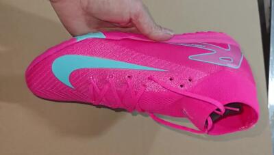 Nike Air Zoom Mercurial Superfly 10 Elite TF Artificial Turf Soccer Shoes - Pink/Red/Jade