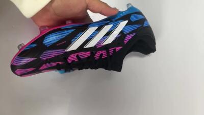 Adidas Copa Pure 2 FG Firm Ground Soccer Cleats - Black/Pink/Blue