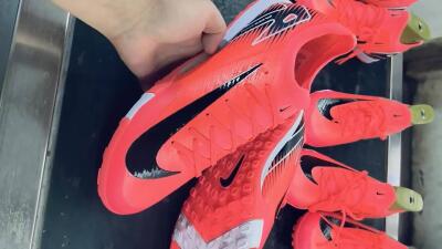 Nike Air Zoom Mercurial Vapor 16 Elite TF Artificial Turf Soccer Shoes - Red/Black/White