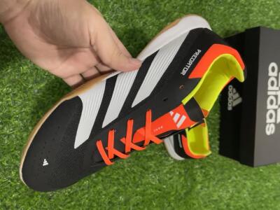 Adidas Predator 24 Elite IC Indoor & Futsal Soccer Shoes - Black/White/Red