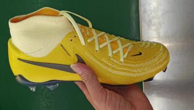 Nike Phantom Luna Elite FG Firm Ground Soccer Cleats - Yellow/White/Black