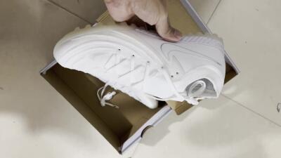 Nike Phantom GX 2 Elite TF Artificial Turf Soccer Shoes - White/Beige/Black