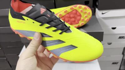 Adidas Predator Elite 24 MG Multi Ground Soccer Cleats - Yellow/Black/Red