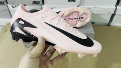 Nike Air Zoom Mercurial Vapor 16 Elite FG Firm Ground Soccer Cleats - Pink/Black/White