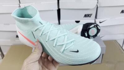 Nike Phantom Luna Elite FG Firm Ground Soccer Cleats - Jade/Red/White