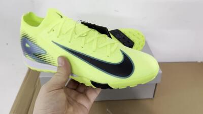 Nike Air Zoom Mercurial Vapor 16 Elite TF Artificial Turf Soccer Shoes - Yellow/Black/Blue