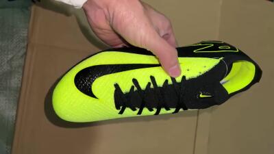 Nike Air Zoom Mercurial Vapor 16 Elite FG Firm Ground Soccer Cleats - Yellow/Black/Blue