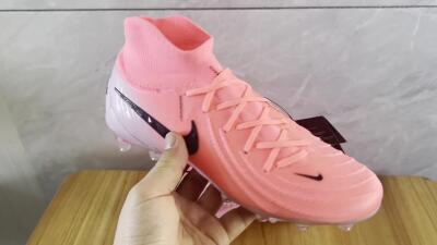 Nike Phantom Luna Elite AG Artificial Grass Soccer Cleats - Pink/Black