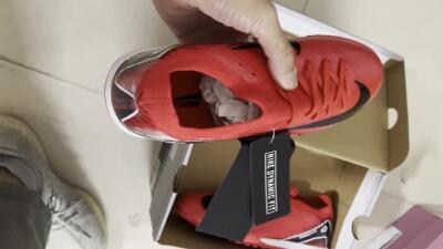 Nike Air Zoom Mercurial Vapor 16 Elite TF Artificial Turf Soccer Shoes - Red/Black/White