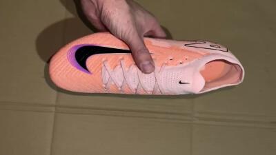 Nike Air Zoom Mercurial Vapor 16 Elite FG Firm Ground Soccer Cleats - Pink/Black/Purple