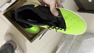 Nike Lunar Gato 2 IC Indoor & Futsal Soccer Shoes - Yellow/Black/White