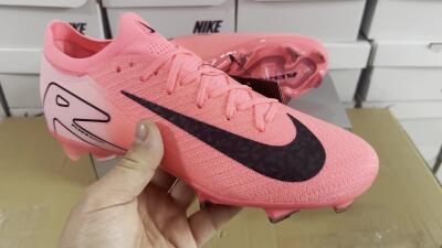 Nike Air Zoom Mercurial Vapor 16 Elite FG Firm Ground Soccer Cleats - Red/Black/Pink