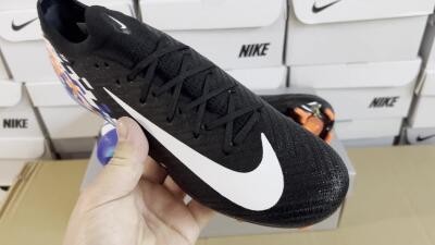 Nike Air Zoom Mercurial Vapor 16 Elite FG Firm Ground Soccer Cleats - Black/Blue/Orange