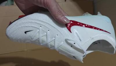 Nike Phantom Luna Elite FG Firm Ground Soccer Cleats - White/Red/Jade