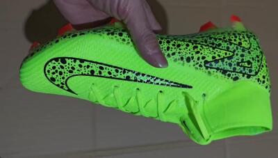 Nike Air Zoom Mercurial Superfly 10 Elite FG Firm Ground Soccer Cleats - Yellow/Black/Leopard