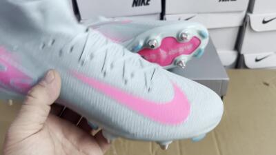 Nike Air Zoom Mercurial Vapor 16 Elite SG Soft Ground Soccer Cleats - Jade/Pink