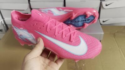 Nike Air Zoom Mercurial Vapor 16 Elite FG Firm Ground Soccer Cleats - Pink/White/Jade