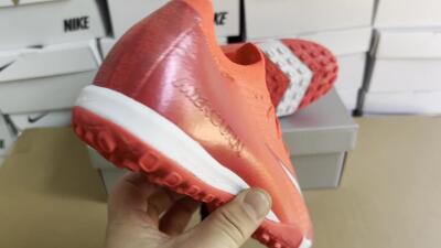 Nike Air Zoom Mercurial Vapor 16 Elite TF Artificial Turf Soccer Shoes - Red/White