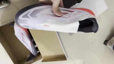 Adidas F50 Elite Laceless SG Soft Ground Soccer Cleats - White/Silver/Red/Black