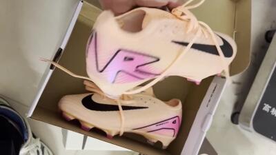 Nike Air Zoom Mercurial Vapor 16 Elite FG Firm Ground Soccer Cleats - Pink/Black