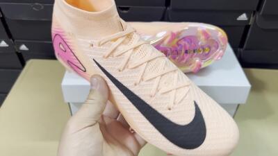 Nike Air Zoom Mercurial Superfly 10 Elite FG Firm Ground Soccer Cleats - Pink/Black