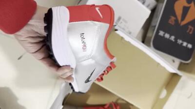 Nike Total 90 II TF Artificial Turf Soccer Shoes - Silver/Black/Red
