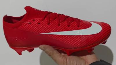 Nike Air Zoom Mercurial Vapor 16 Elite FG Firm Ground Soccer Cleats - Red/White