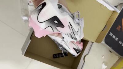 Nike Air Zoom Mercurial Vapor 16 Elite FG Firm Ground Soccer Cleats - Silver/Pink/Black