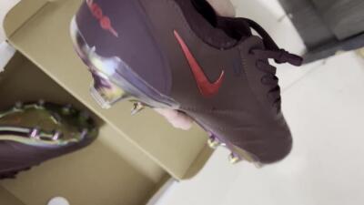 Nike Tiempo Legend 10 Elite FG Firm Ground Soccer Cleats - Red/Gold