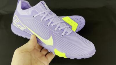 Nike Air Zoom Mercurial Vapor 16 Pro TF Artificial Turf Soccer Shoes - Purple/Yellow/White