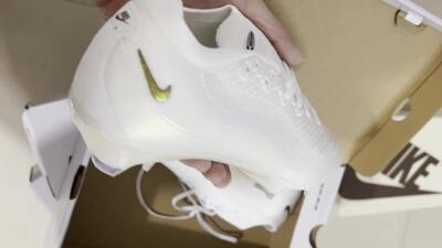 Nike Air Zoom Mercurial Vapor 16 Elite FG Firm Ground Soccer Cleats - White/Black