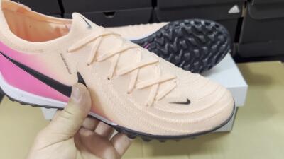 Nike Phantom GX 2 Elite TF Artificial Turf Soccer Shoes - Pink/Black