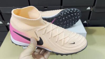 Nike Phantom Luna Elite NU TF Artificial Turf Soccer Shoes - Pink/Black