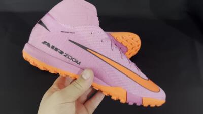 Nike Air Zoom Mercurial Superfly 10 Elite TF Artificial Turf Soccer Shoes - Red/Orange/Black