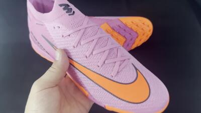 Nike Air Zoom Mercurial Vapor 16 Elite TF Artificial Turf Soccer Shoes - Red/Orange/Black