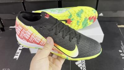 Nike Air Zoom Mercurial Vapor 16 Elite TF Artificial Turf Soccer Shoes - White/Red/Yellow