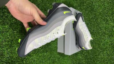 Nike Air Zoom Mercurial Vapor 16 Elite FG Firm Ground Soccer Cleats - White/Grey/Black