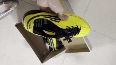Adidas F50 Elite SG Soft Ground Soccer Cleats - Yellow/Black/Gold